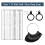 15 Piece Ring Mandrel Set, Ring Size Measuring Tool, Ring Making Kit with Plastic Ring Sizer, Ring Making Tool 6