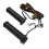 12V Motorcycle Heated Handlebar Rubber with 6 Temp Levels & Memory Function 14
