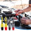 4pcs Wire Piercing Probe Kit, 0.08in and 0.16in Insulation Puncture Wire Probe Piercing Clip Test Probe Tool 6