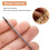 30Pcs Sewing Leather Needle Manual Lacing Threading Single-Prong Steel Needle Leather  Tool 2