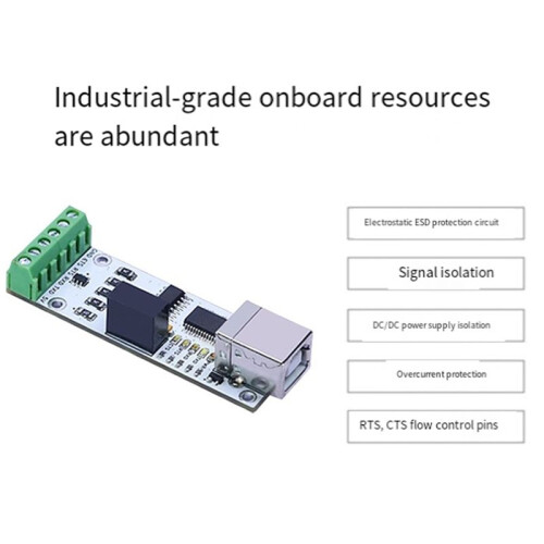FT232RL USB TTL  Serial Module Industrial Grade Interface Adapter for Robust Networking 2