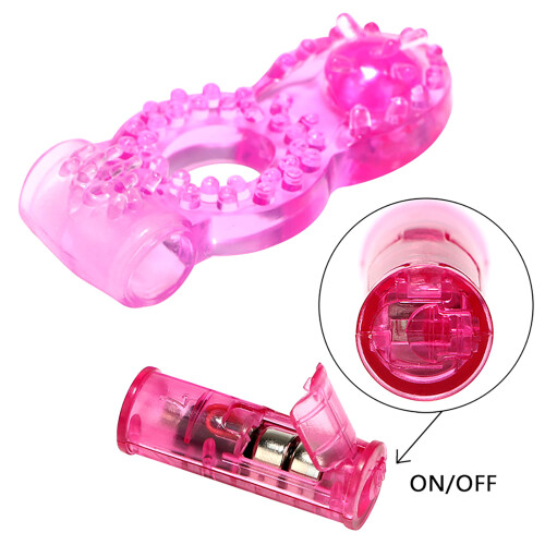 Male Cock Ring - Soft Elastic Penis Toy for Men 2