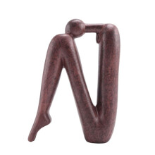 Modern Ceramic Statue Figure Book BlockBook Shelf Stopper Holder Bookend Home Desktop Study Room Ornament Sculpture A