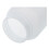 6X Laboratory Chemical Storage Case White Plastic Widemouth Bottle 500mL 5