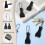 30Pcs Ticket Scratcher Tool, Off Tool Keychain Scratcher,Scratcher Tool for Label Sticker Remover 4