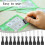 30Pcs Ticket Scratcher Tool, Off Tool Keychain Scratcher,Scratcher Tool for Label Sticker Remover 6