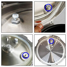 Paquet de 120 Soupapes une Vapeur et Scellant de Rechange pour Soupape une Vapeur pour Autocuiseur XL, YBD60-100, PPC780, PPC770 et PPC790
