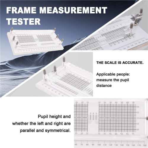 New Glasses Eyeglasses Parallelism Frame Parallel Measuring Instrument Optical Tool 1