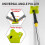 Plastic Drywall Corner Finisher Cleaning Stucco Trimming Tool with Portable Retractable Roller Extension Pole 3