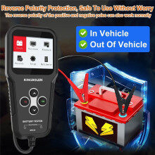 KINGBOLEN BM520 6V 12V 24V Car Battery Tester Truck Battery System Test Tool 12 Volts Battery Analyzer Cranking Test