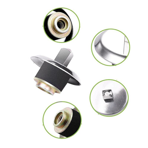 3X Blender Blade with Coupling Replacement for  Osterizer Parts, 6 Point Fusion Blade with Coupling Kit