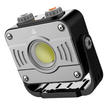 Projecteur de Travail LED COB Puissant, Lampe de Camping, Rechargeable, Étanche, Lanterne Portable D'Urgence, Intensité Variable en Continu