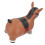 Cheval sauteur gonflable marron 55x50x25 cm 13