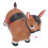 Cheval sauteur gonflable marron 55x50x25 cm 15