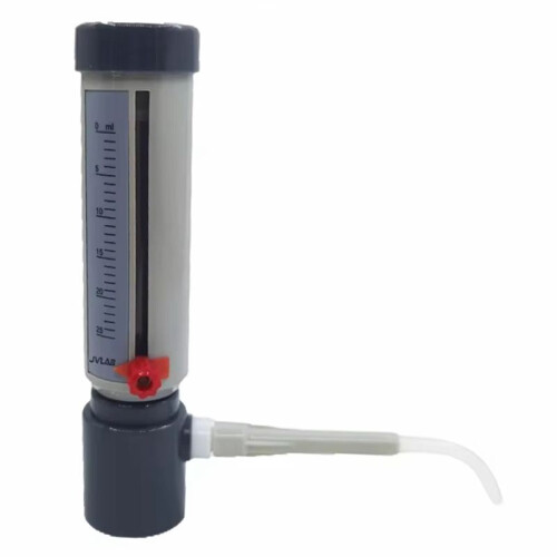 Lab  Dispenser Economic 5-25 Ml Adjustable Liquid Adder Semi-Automatic Liquid Dispenser with GL45 Adapter 2