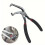 3Pcs Electrical Connector Disconnect Plier Separator Fuel  Disconnect Remove Tool  Disassembly Plier A 5