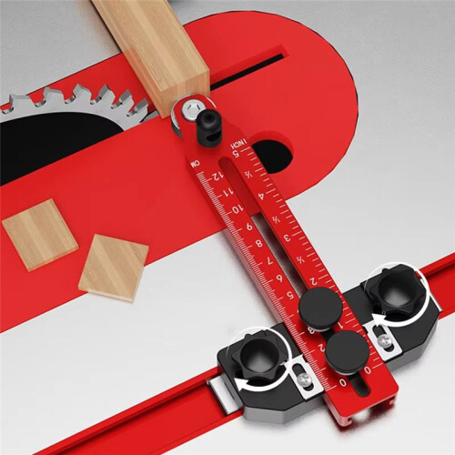 Table Saw Alignment Gauge Calibrator Dial Indicator Thin Rip Jig Woodworking Table Saw Jig Guide 1