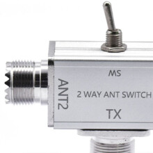 Neue 2-Wege-CB/HAM-Antennen-Koaxschalter mit AUS-/Erdungsschutz, 100 W, 1-30 MHz, Manuelle Koaxial-Antennenschalter SL-16