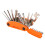 Outil multifonction vélo 20-en-1, compact, portable, orange 13