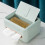 Light Green Multifunctional Plastic Tissue Dispenser 20x15.5x12.5cm 5
