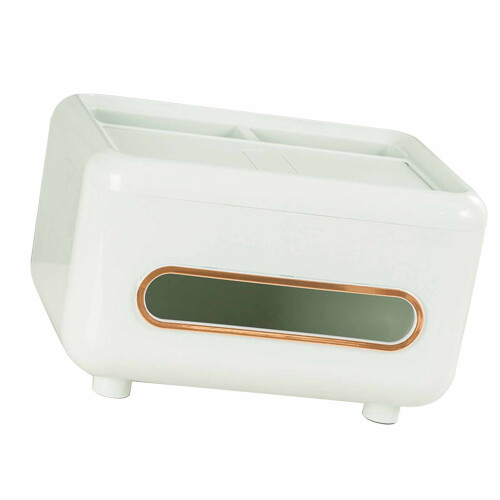 Light Green Multifunctional Plastic Tissue Dispenser 20x15.5x12.5cm