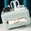 Light Green Multifunctional Plastic Tissue Dispenser 20x15.5x12.5cm 13