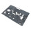E6420 Coque supérieure de remplacement en ABS noir 10
