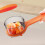 (Orange) Stainless Steel Peeler with Serrated Edge 4