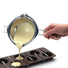 2X Double Boiler Stainless Steel Chocolate Pot, Chocolate Dipping Tool, Waterproof Melting Bowl