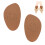 Shock-Absorbing Cow Leather Latex Forefoot Pad 3