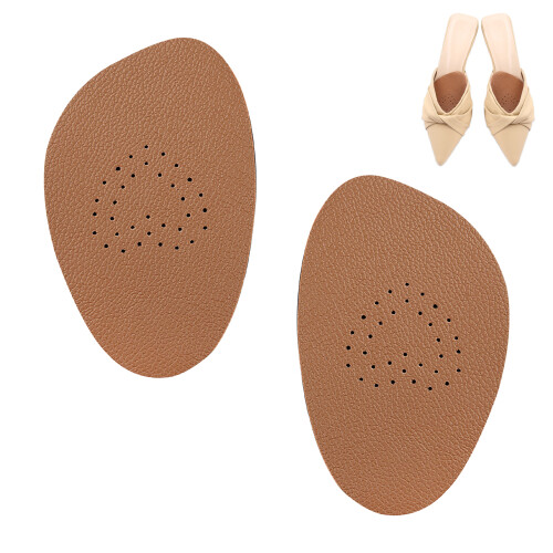Shock-Absorbing Cow Leather Latex Forefoot Pad 2