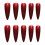 Wine Red Fake Nails for DIY Home Use 3