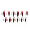 Wine Red Fake Nails for DIY Home Use 5
