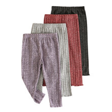 (6-9 Months, Multi-Color) Toddler Baby Girls Ribbed Leggings Fashionable Solid Color Stretch Comfortable Bottoms