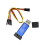 ST-Link V2  STM8 STM32 Simulador Download Programador Programação com Capa DuPont Cabo ST Link V2 3
