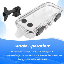 Invisible Case for X4 Waterproof Housing Cover for Insta 360 X4 Camera Case Underwater 40M Dive Accessories