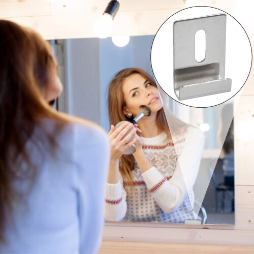 Wall Mount Mirror Hanger Clip Kit - Frameless 2