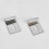Wall Mount Mirror Hanger Clip Kit - Frameless 5
