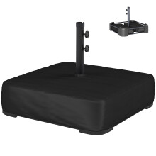 Base para Sombrilla Negro 78 x 78 x 40 cm