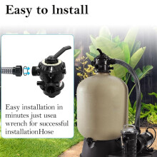 155710 Pool Pump to Filter Hose Assembly for Sand Dollar and Sta-Rite Cristal-Flo II Filter