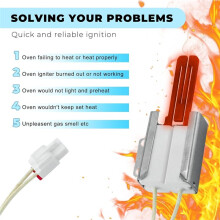 MEE61841401 Oven Igniter Replacement for Gas Range LRG LSS LDG LSG LTG Series LRG3095ST LRG3061ST