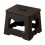 (Black, Medium) Foldable Hiking Stool - Non-Slip, Portable for Outdoor 2