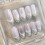 (M) Butterfly Cat Eye False Nails - Odorless DIY Decor 10