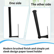 Paper Towel Holder Under Cabinet,Kitchen Roll Paper,Wall Mount Paper Holder Kitchen Tissue Towel Rack Holders A