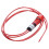 2X Neon Indicator  Signal Lamp Red Light AC 250V W2 Wires 2