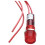 2X Neon Indicator  Signal Lamp Red Light AC 250V W2 Wires 4