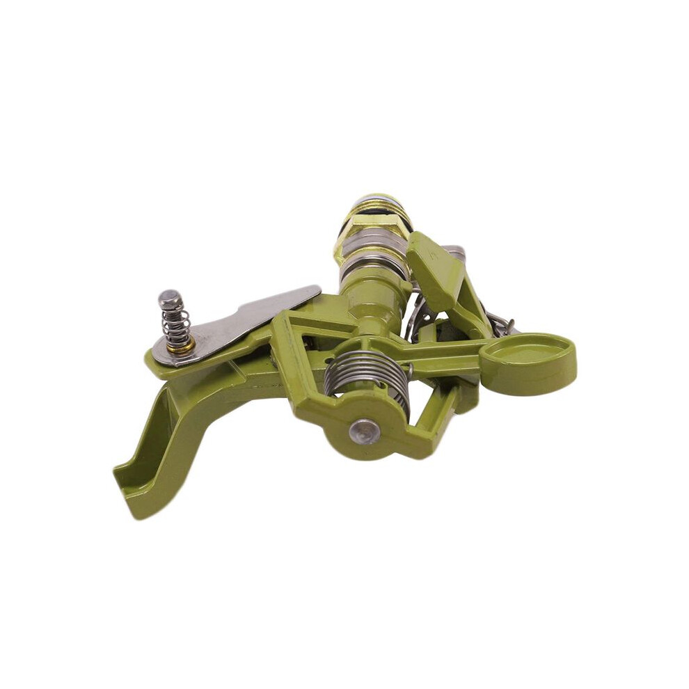 2X 360 Degree Rotary Irrigation Sprayer Sprinkler For Lawn Garden Yard Grass Metal Impulse Spike Hose Sprinkler 6031447351763
