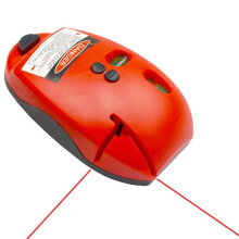 Vertical Mouse Laser Level Infrared Horizontal Right Angle Bubble Level Leveling 20M Long Distance 2 Lines Laser