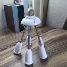 E27-Fitting Splitter voor Huishoudelijke Lampenvoeten, Fotografie-Adapterconverter, Verstelbare Multi-E27-Lampadapter