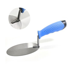 3pcs Stainless Steel Trowel for Bricklaying and Plastering with Comfortable Grip Handle Wall Floor Leveling